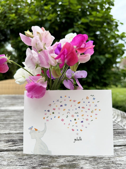 Dubbele Wenskaart | Geliefd