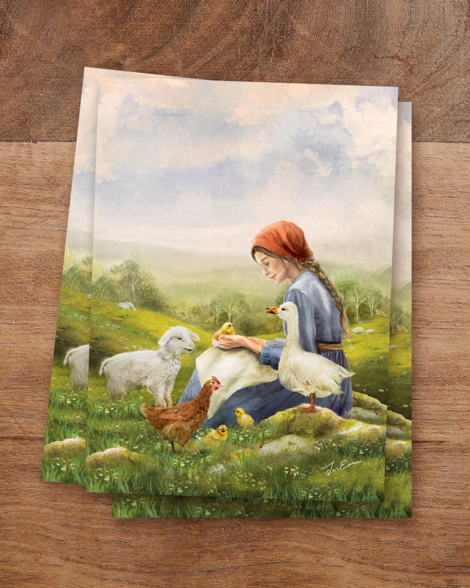 Ansichtkaart | Tender Beginnings