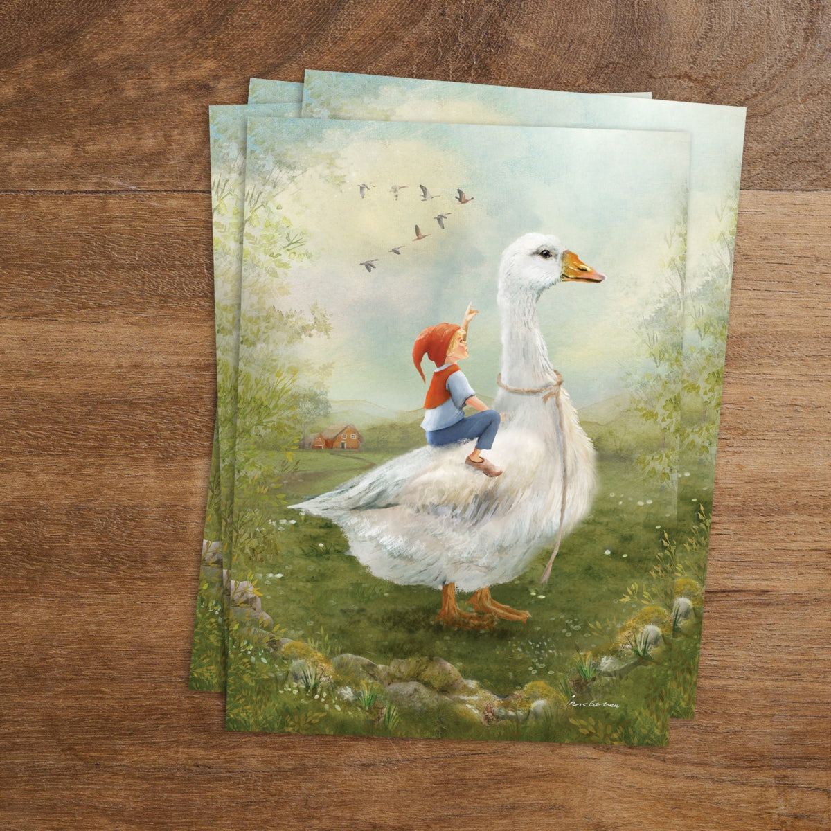 Ansichtkaart | Nils Holgersson