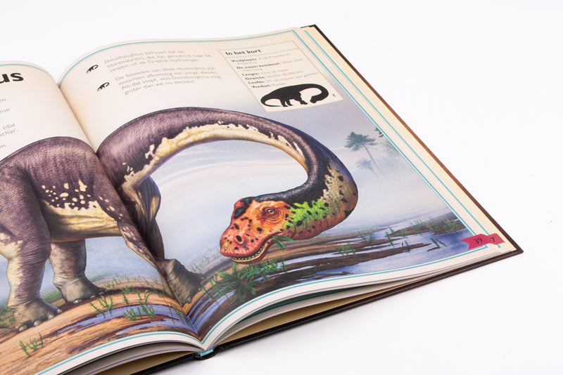 Het allermooiste boek over dinosauriërs