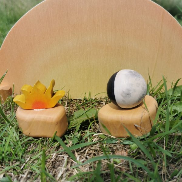 Houten Steker | Zon