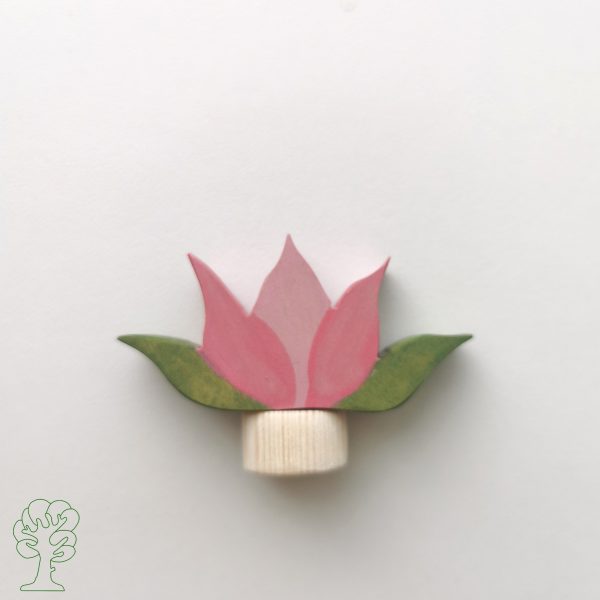 Houten Steker | Lelie