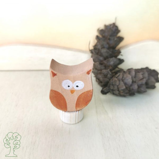 Houten Steker | Uil