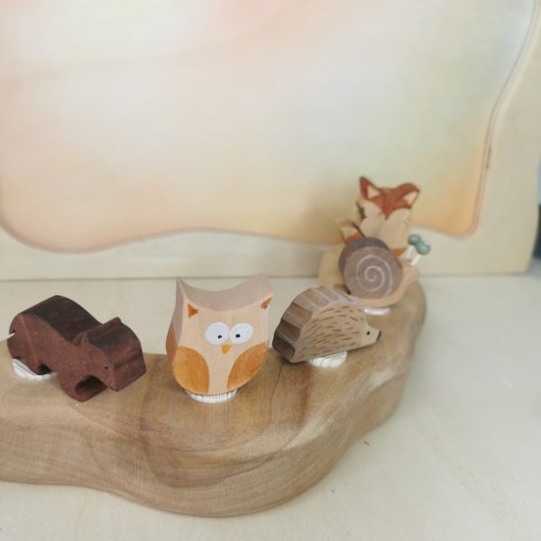 Houten Steker | Uil