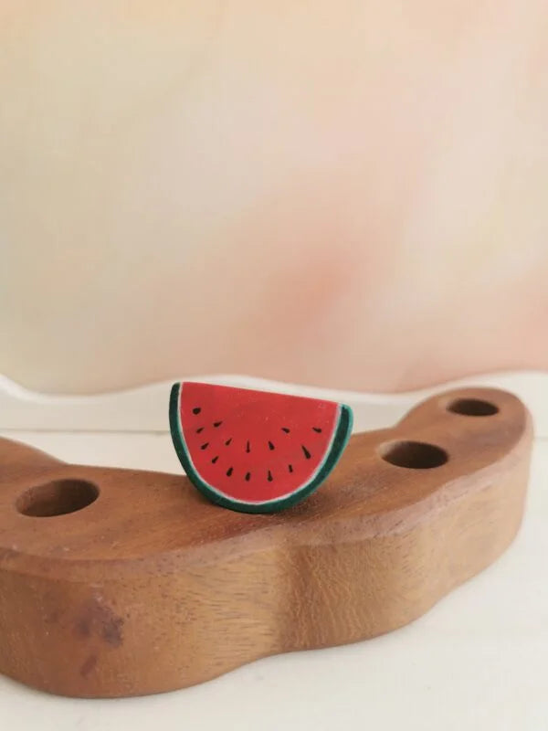 Houten Steker | Watermeloen
