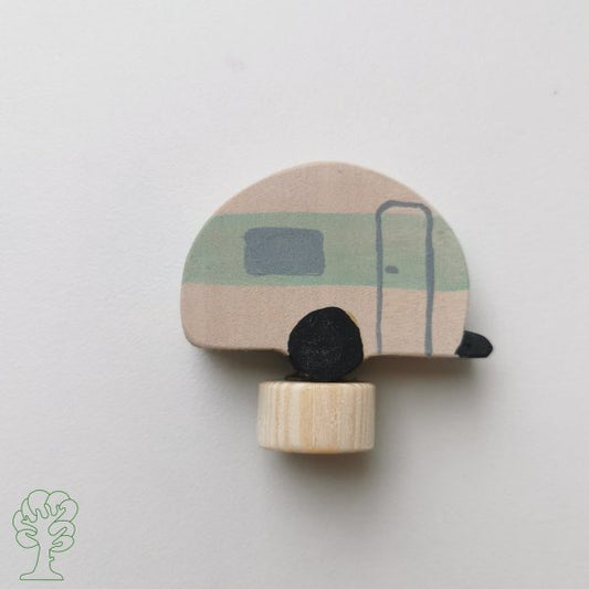 Houten Steker | Caravan
