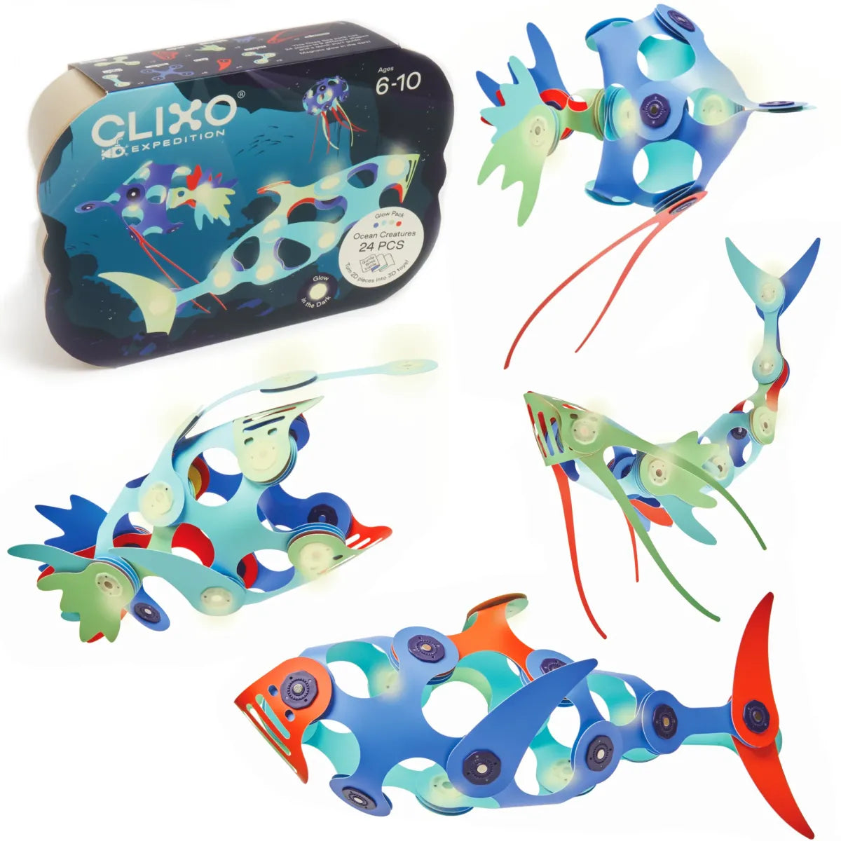 Glow Pack | Ocean Creatures
