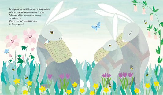 Kleine haas en de paasmaan