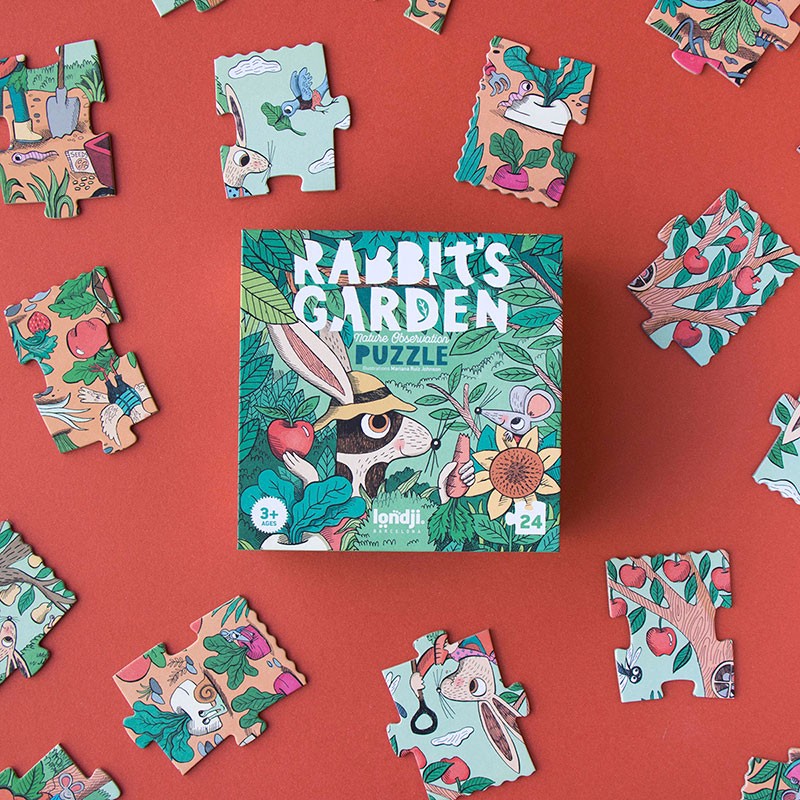 Puzzel | Rabbit's Garden (+ observatiespel) 3+