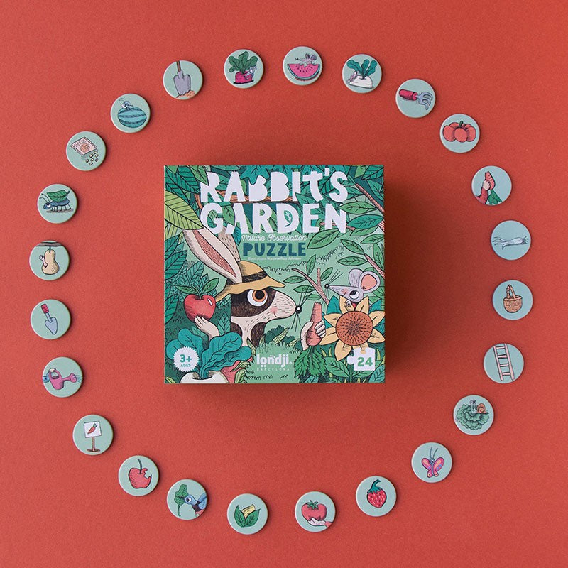 Puzzel | Rabbit's Garden (+ observatiespel) 3+