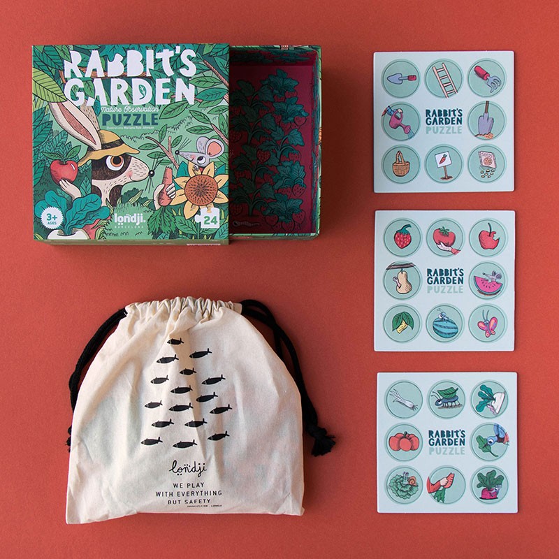 Puzzel | Rabbit's Garden (+ observatiespel) 3+