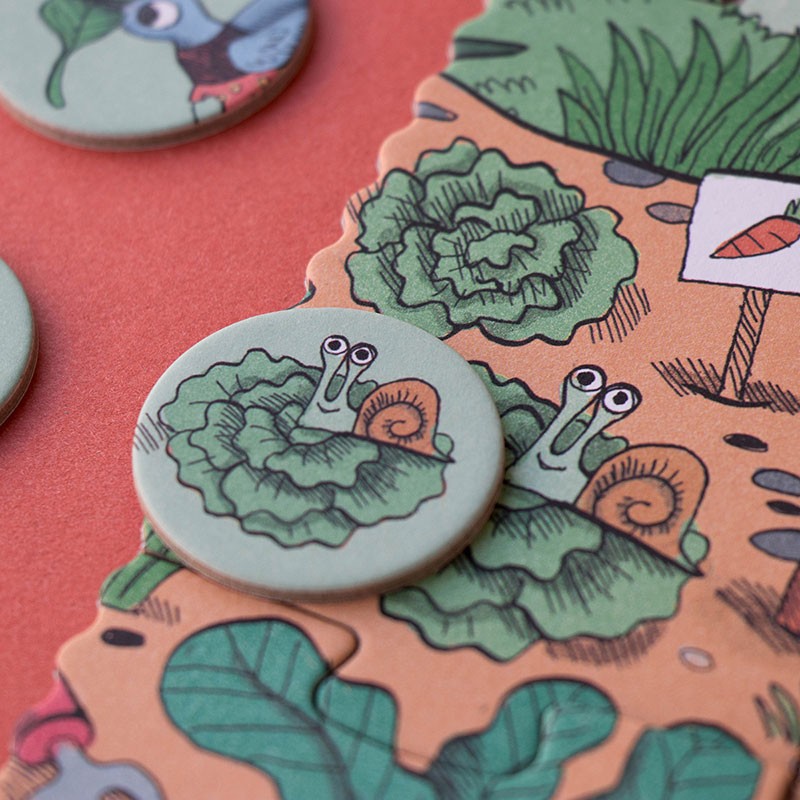 Puzzel | Rabbit's Garden (+ observatiespel) 3+