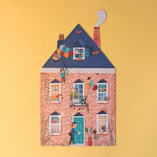 Puzzel | Welcome to my home (omkeerbaar) 5+