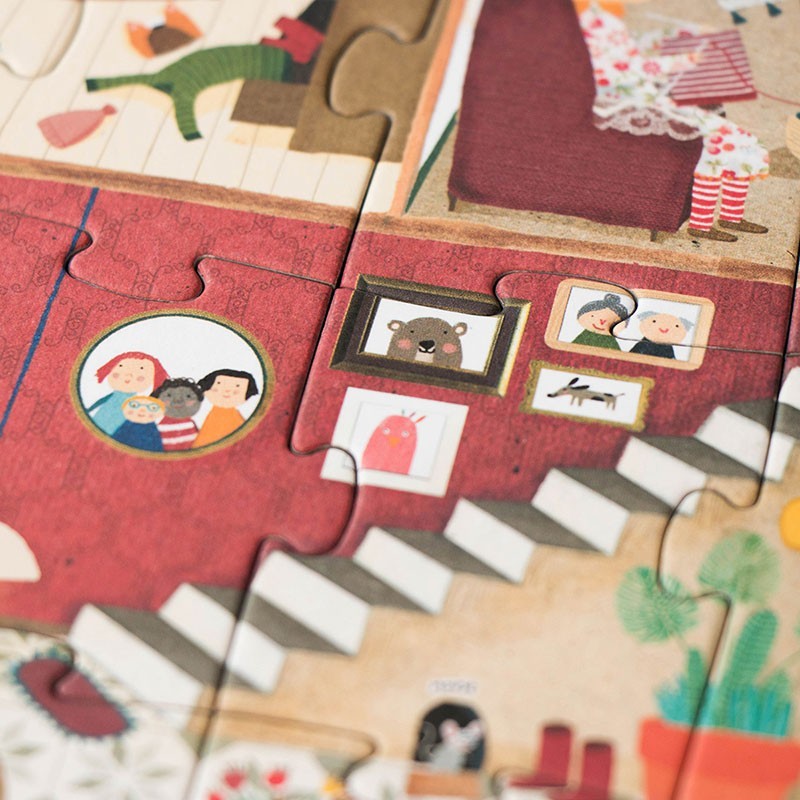 Puzzel | Welcome to my home (omkeerbaar) 5+
