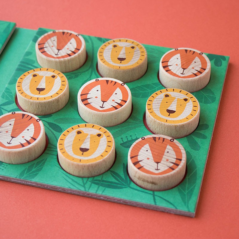TicTacToe | Lion & Tiger (3+)