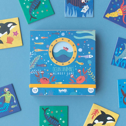 Memory Game | Ocean Animals (3+)