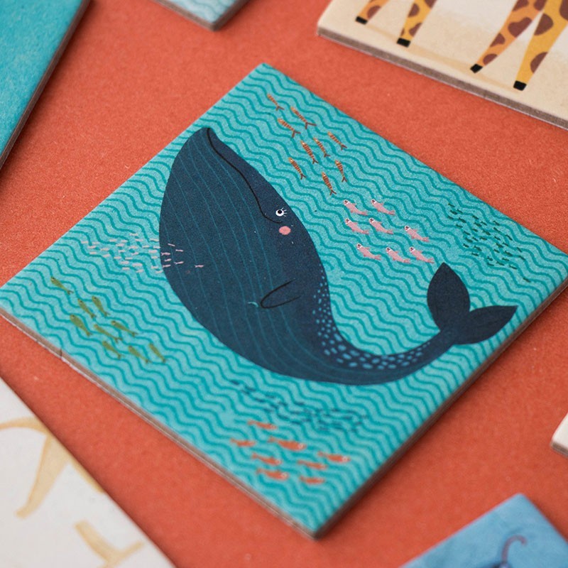 Memory Game | Wild Animals (3+)