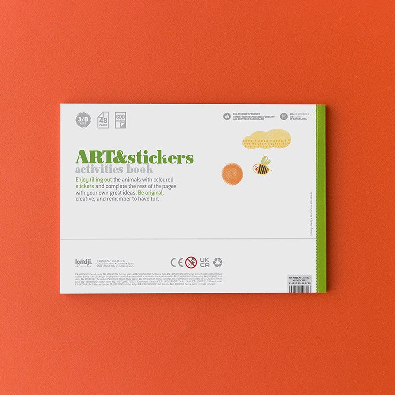 Activity Book | Art & Stickers (3+)
