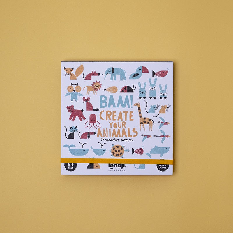 BAM! Stamps | Create Your Animals (5+)