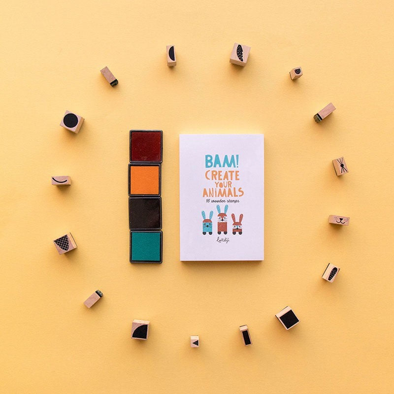 BAM! Stamps | Create Your Animals (5+)