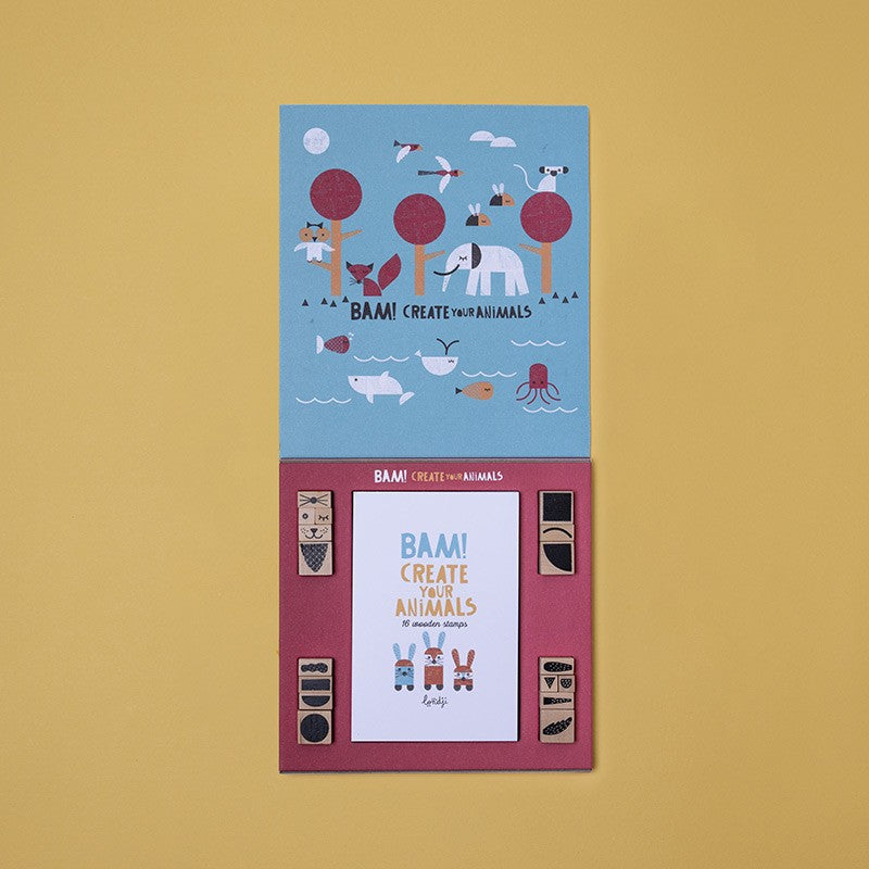 BAM! Stamps | Create Your Animals (5+)