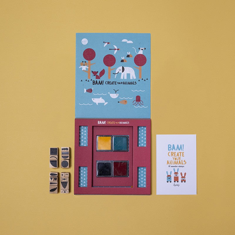 BAM! Stamps | Create Your Animals (5+)