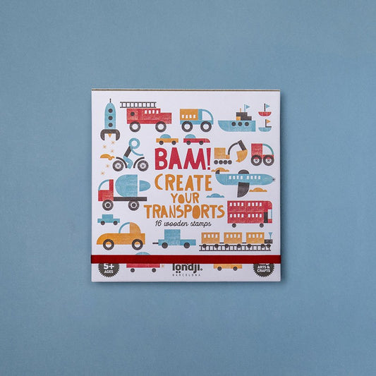 BAM! Stamps | Create Your Transports (5+)