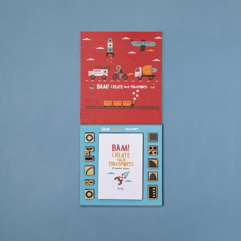 BAM! Stamps | Create Your Transports (5+)