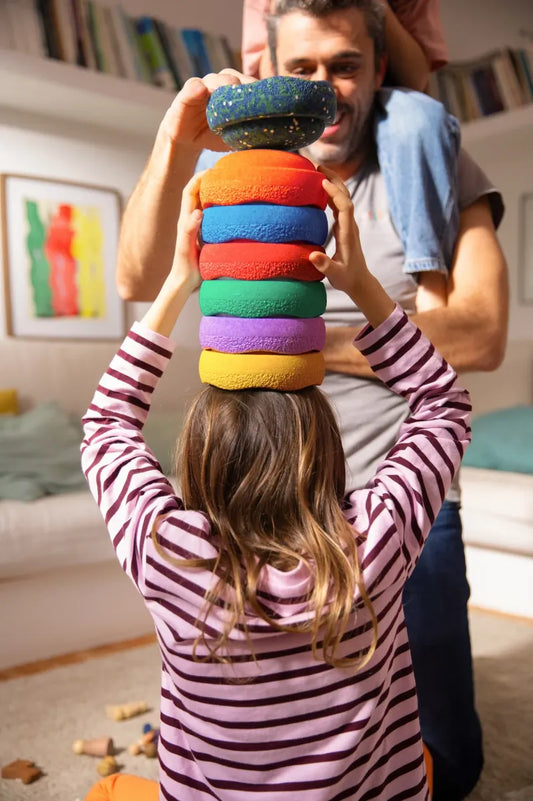 Stapelstein | MINI Regenboog Classic Water Lily (6 + 1 GRATIS) (LIMITED EDITION)