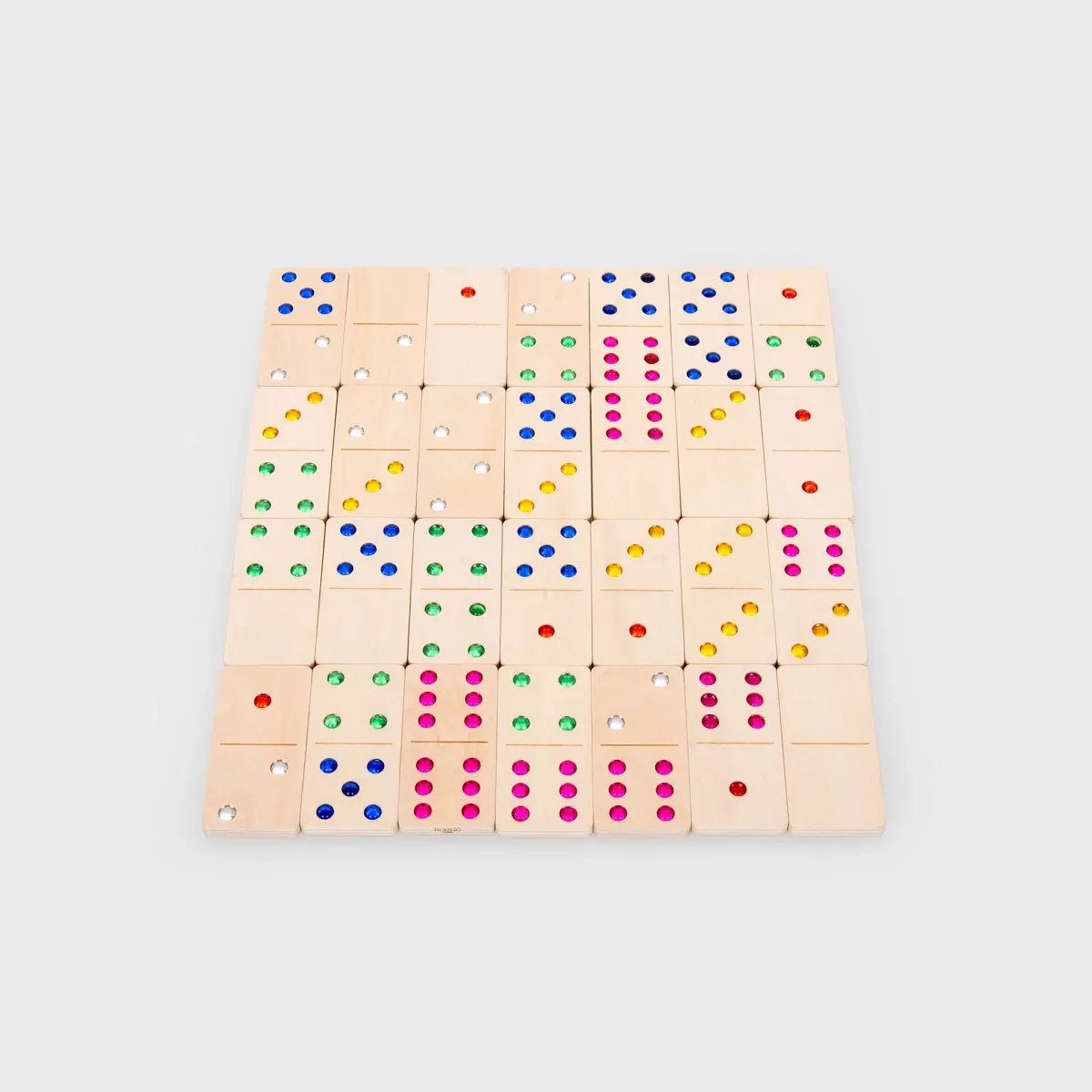 XL Domino met Edelstenen (2+)