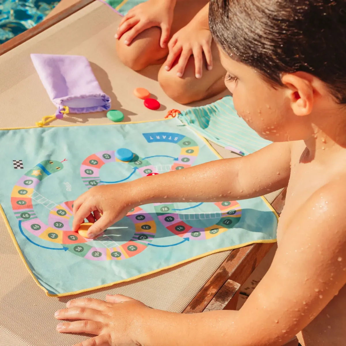 Travel Game Multi | Game of the Goose + Snakes and Ladders (3+)