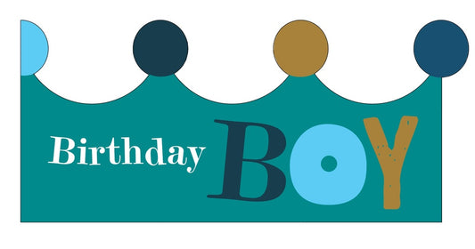 Kroon & Wenskaart | Birthday Boy