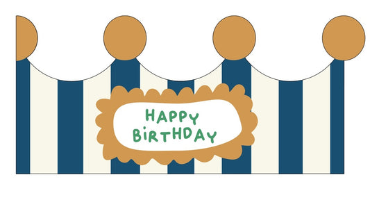 Kroon & Wenskaart | Happy Birthday