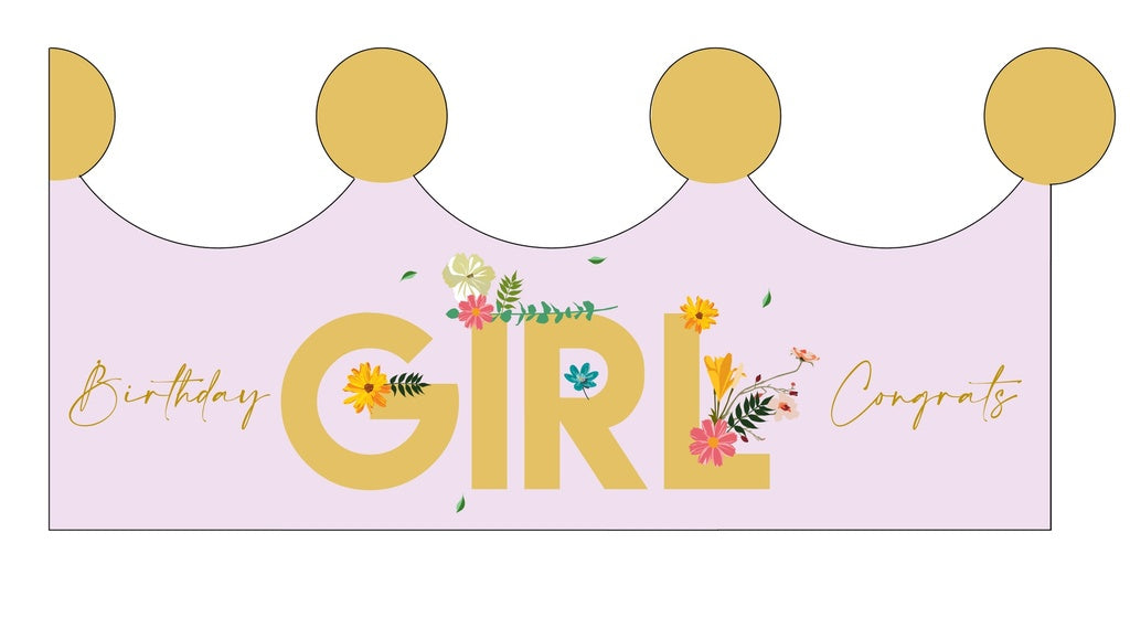 Kroon & Wenskaart | Birthday Girl Congrats