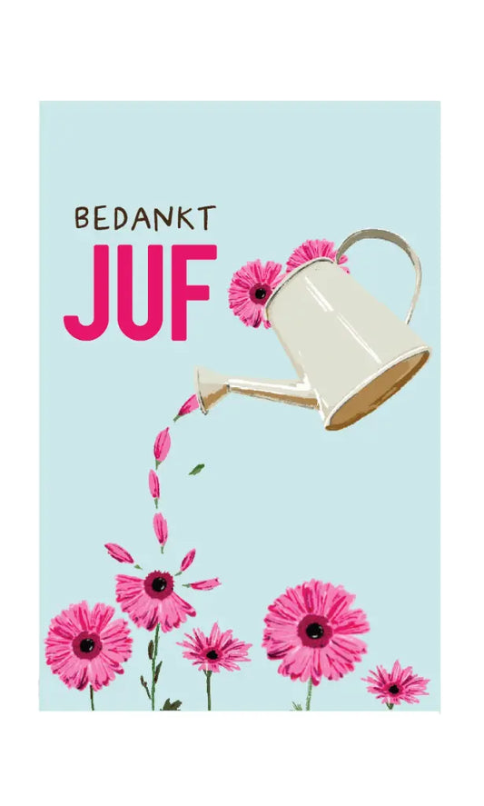 Notitieboekje | Bedankt juf