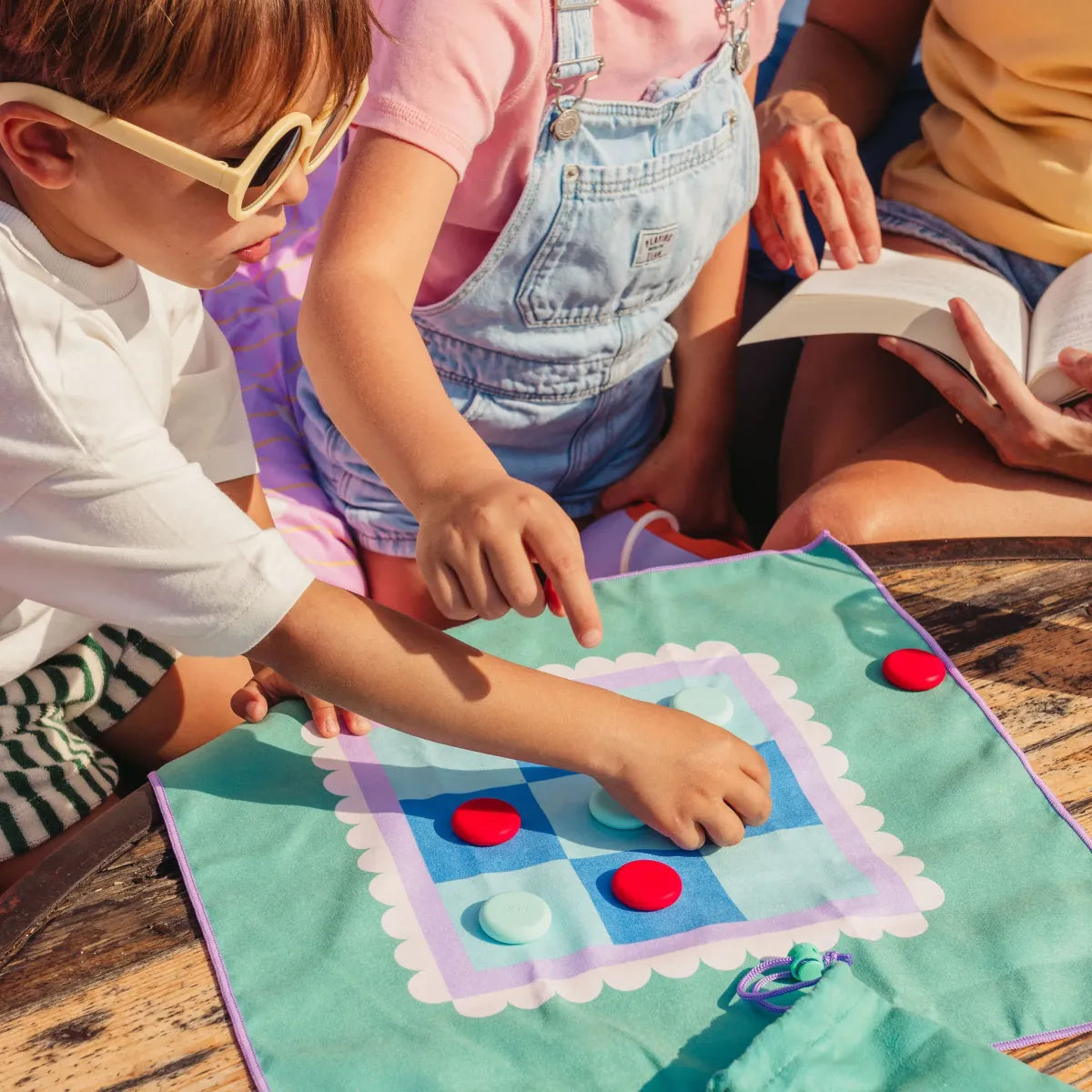 Travel Game Multi | Paardenspel + Boter-kaas-en-eieren (3+)