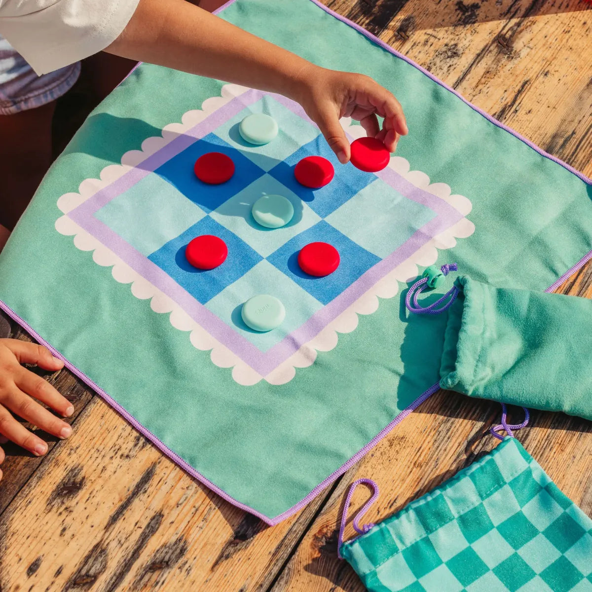 Travel Game Multi | Paardenspel + Boter-kaas-en-eieren (3+)