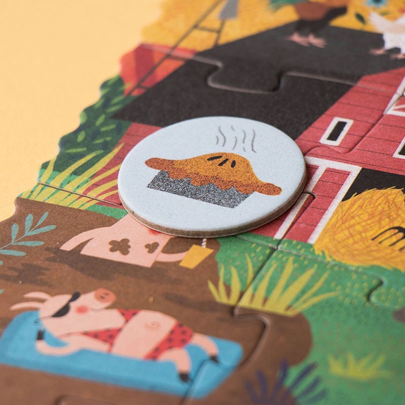 Puzzel | Pocket Puzzle My Little Farm (zoek & vind) 3+