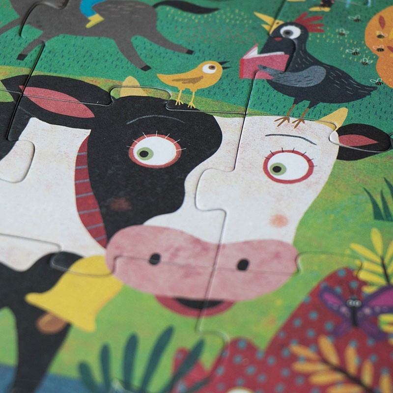 Puzzel | Pocket Puzzle My Little Farm (zoek & vind) 3+