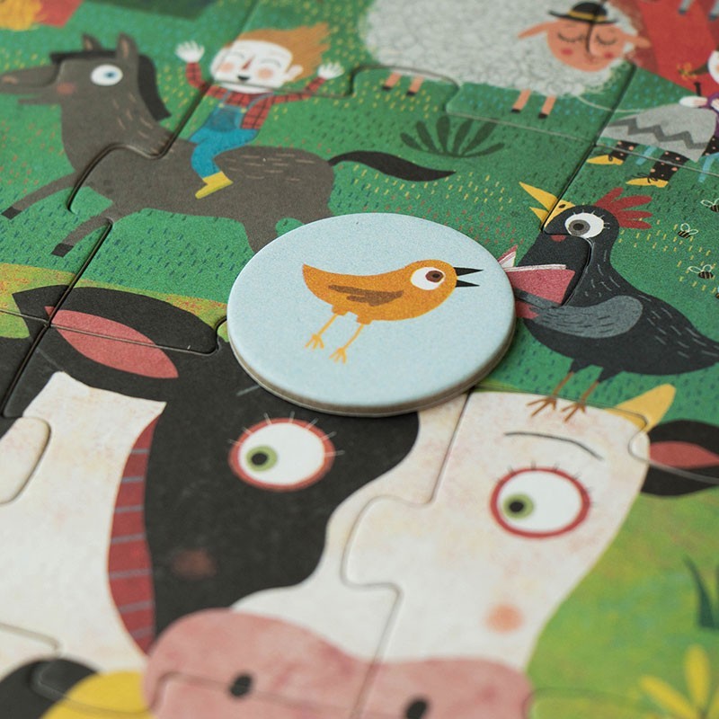 Puzzel | Pocket Puzzle My Little Farm (zoek & vind) 3+