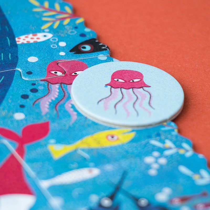 Puzzel | Pocket Puzzle My Little Ocean (zoek & vind) 3+