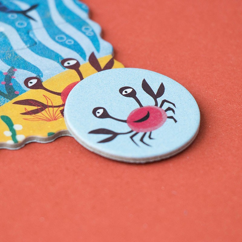 Puzzel | Pocket Puzzle My Little Ocean (zoek & vind) 3+