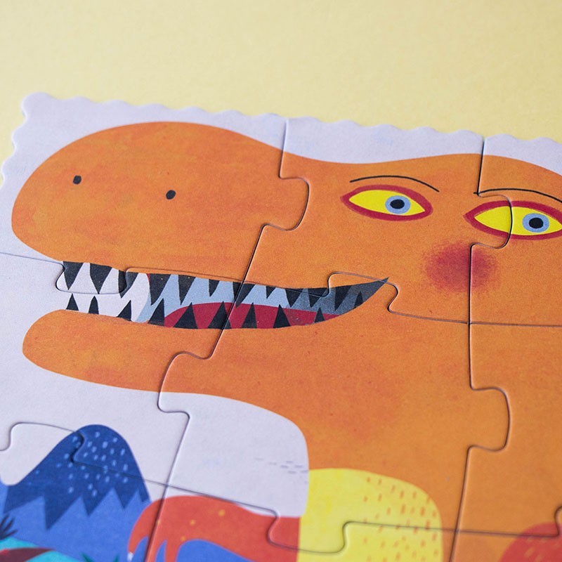 Puzzel | Pocket Puzzle My Little Dino (zoek & vind) 3+
