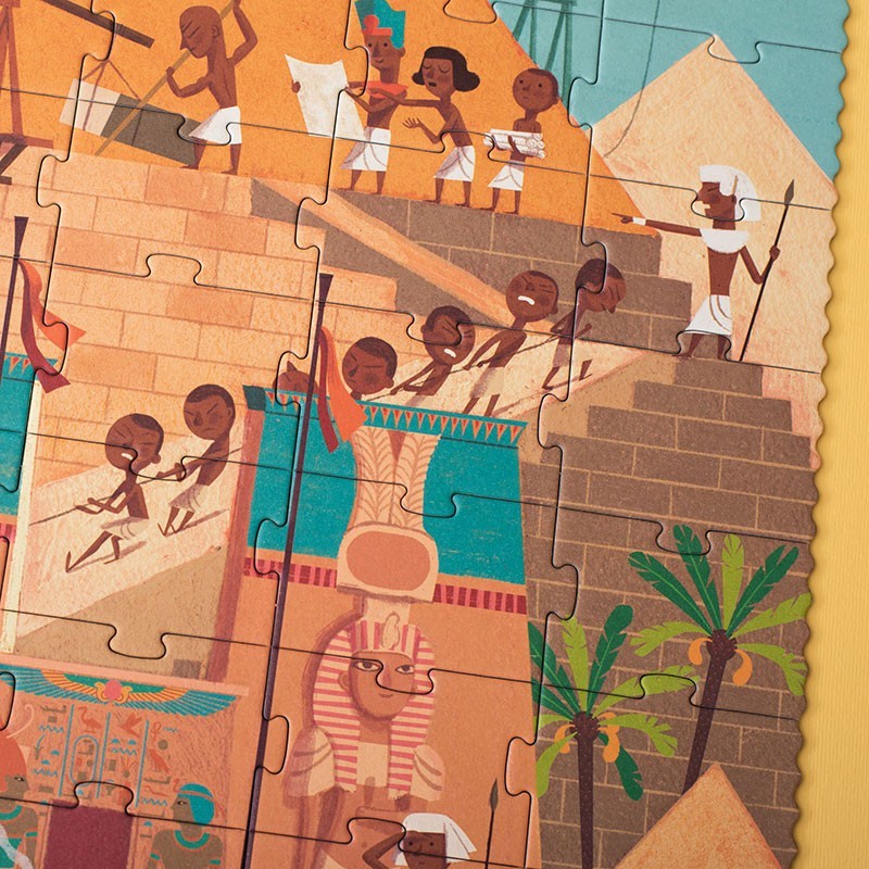 Puzzel | Go to the Pyramids (+ zoek & vind) 5+