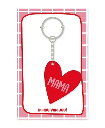 Sleutelhanger | Mama - Ik hou van jou!