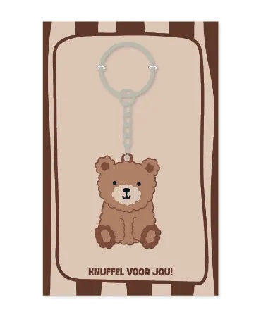 Sleutelhanger | Beertje - Knuffel voor jou!