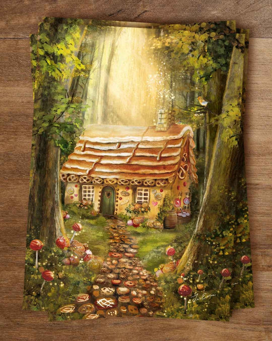 Ansichtkaart | Grimm's Hansel and Gretel