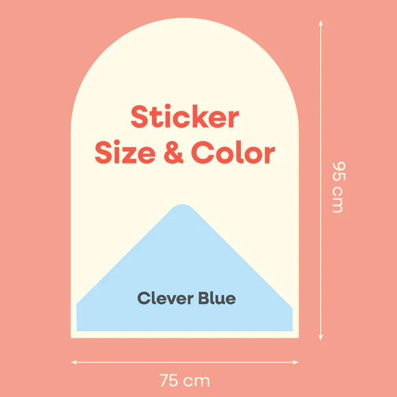 Removable Magnetic Wall Sticker 95 x 75 cm
