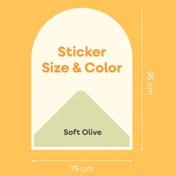 Removable Magnetic Wall Sticker 95 x 75 cm