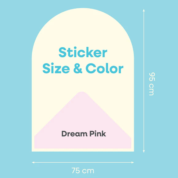 Removable Magnetic Wall Sticker 95 x 75 cm
